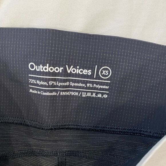 Outdoor Voices Color Block Workout 7/8 Leggings - Picture 8 of 10